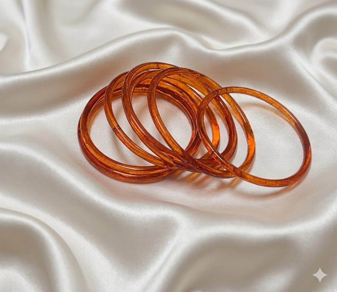 3MM Orange Bangles - 3M012