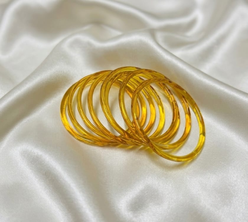 3MM Mango Yellow Bangles - 3M016