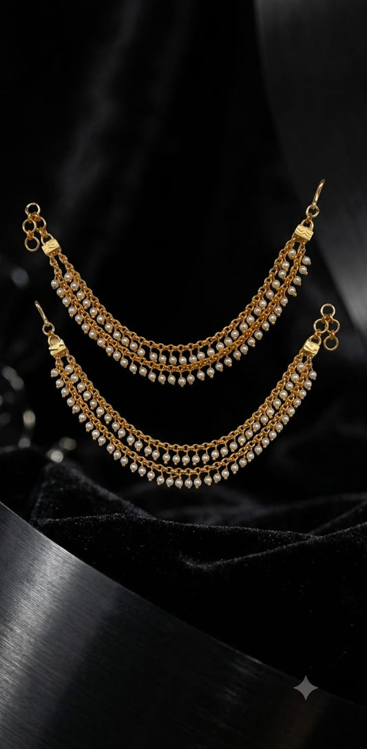 White pearls Matilu -2 lines