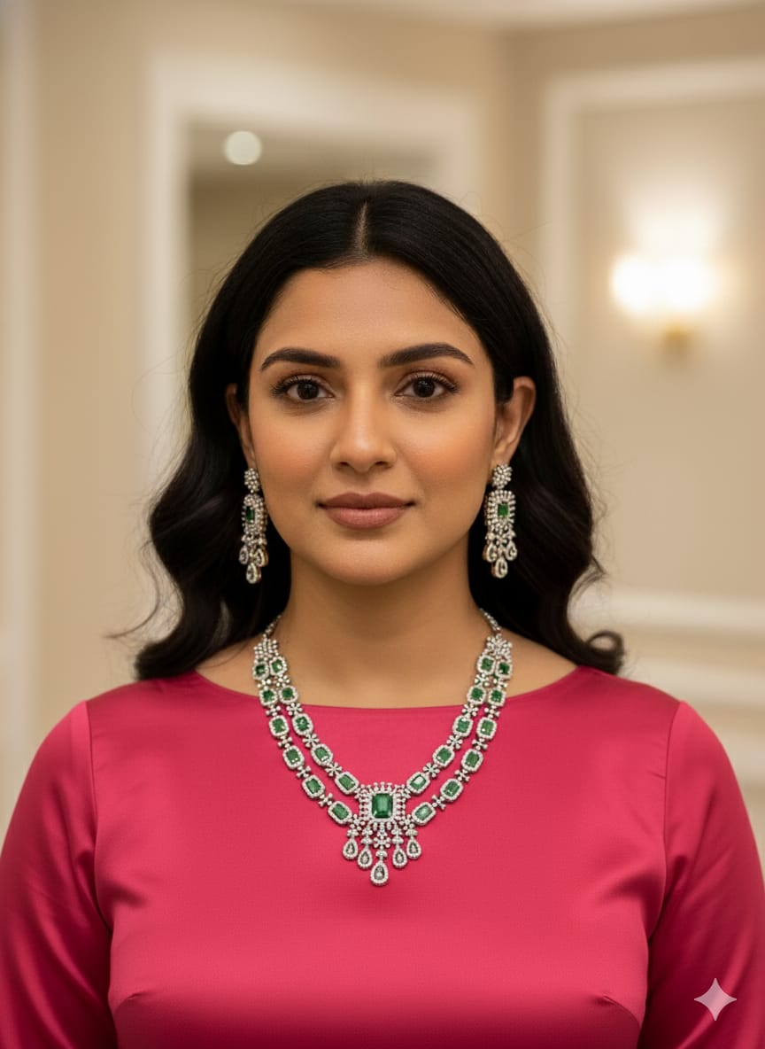 AD Necklace 1 - Emerald