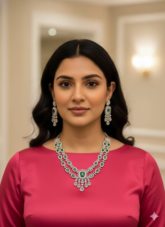 AD Necklace 1 - Emerald