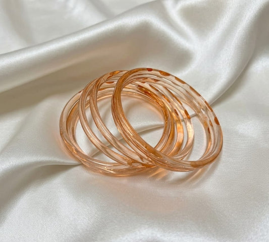 3MM Peach Bangles - 3M108