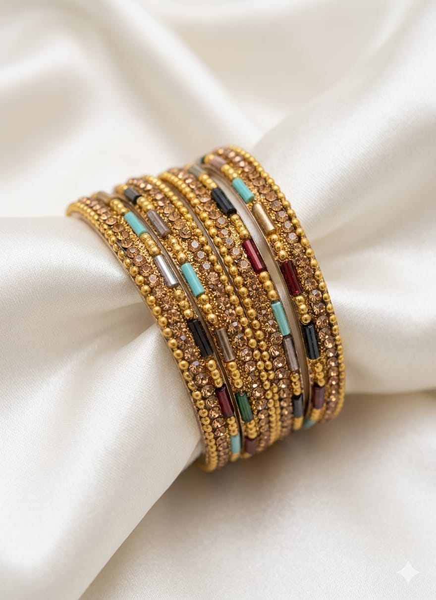 Kids Metal Multy bangles-0425